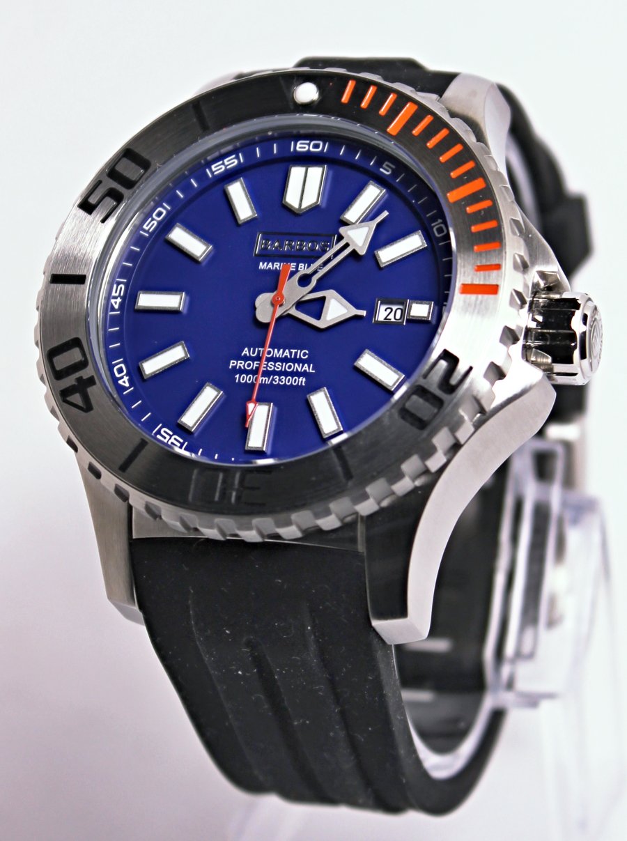 Barbos marine deals blue automatic